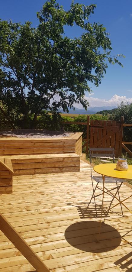 Cottage Combet Gite Climatise Avec Jacuzzi Marsanne Exterior foto